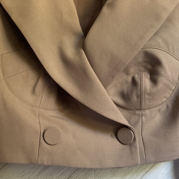 NEW Aknvas stone blazer crop 4 - Picture 6 of 10